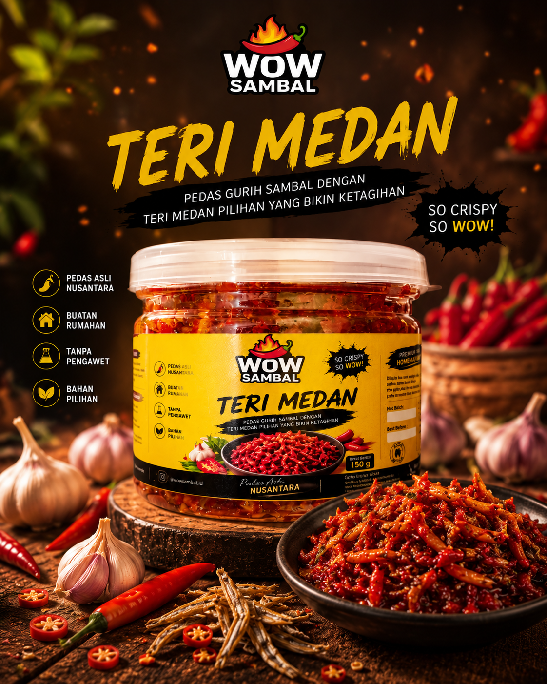 WOW SAMBAL - Teri medan